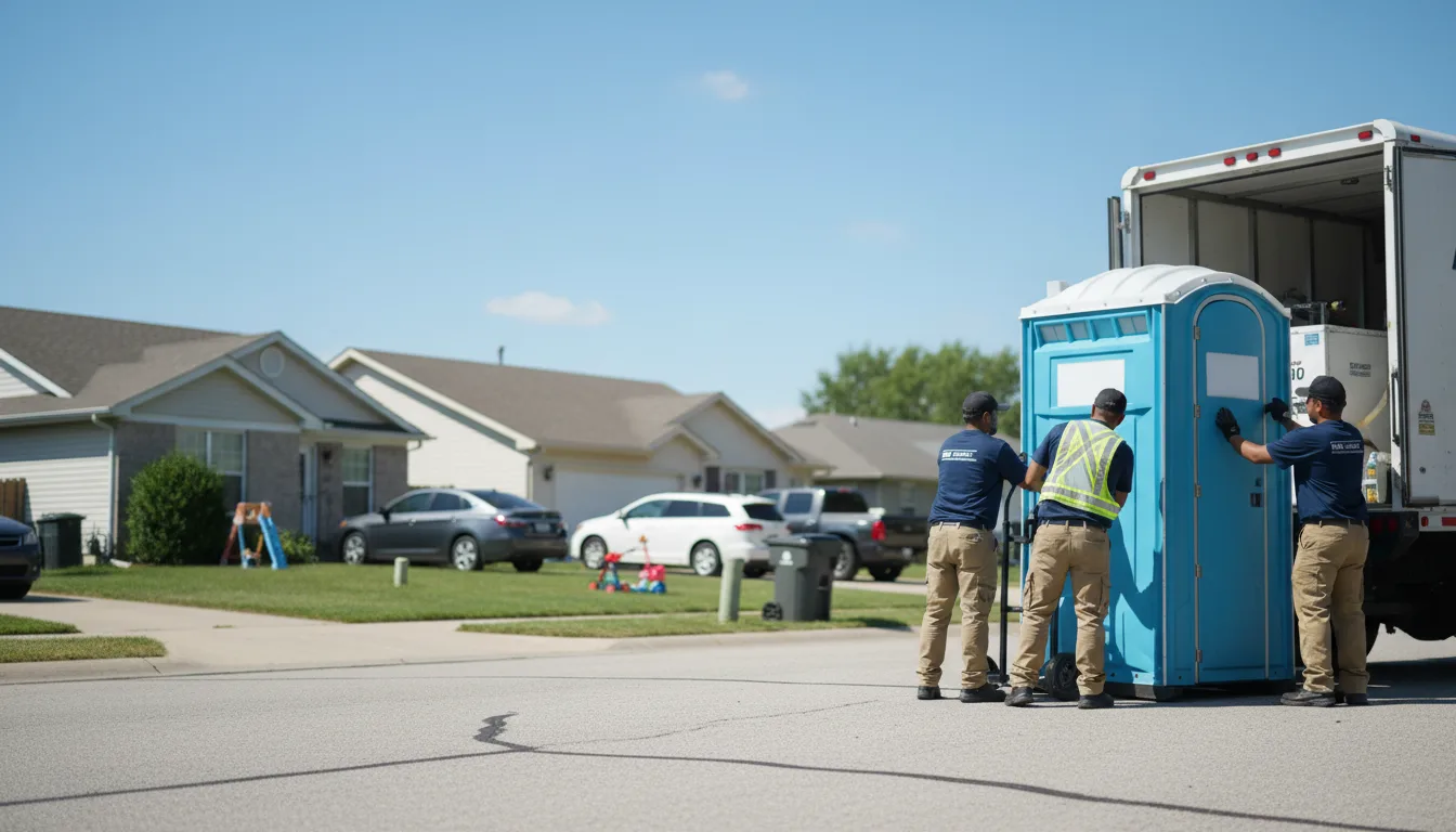 Standard Porta Potty Rentals in O Fallon, IL near me